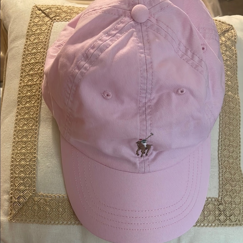 Pink Polo Baseball Cap